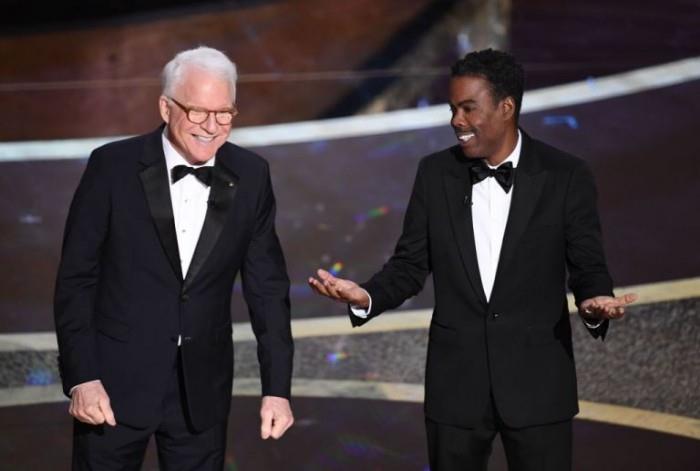 Oscar -gaala 2020 Chris Rock Steve Martin, epäviralliset juontaja