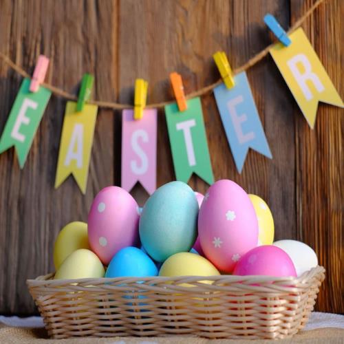 Pääsiäisen käsityöideoita - värikkäitä pääsiäismunia