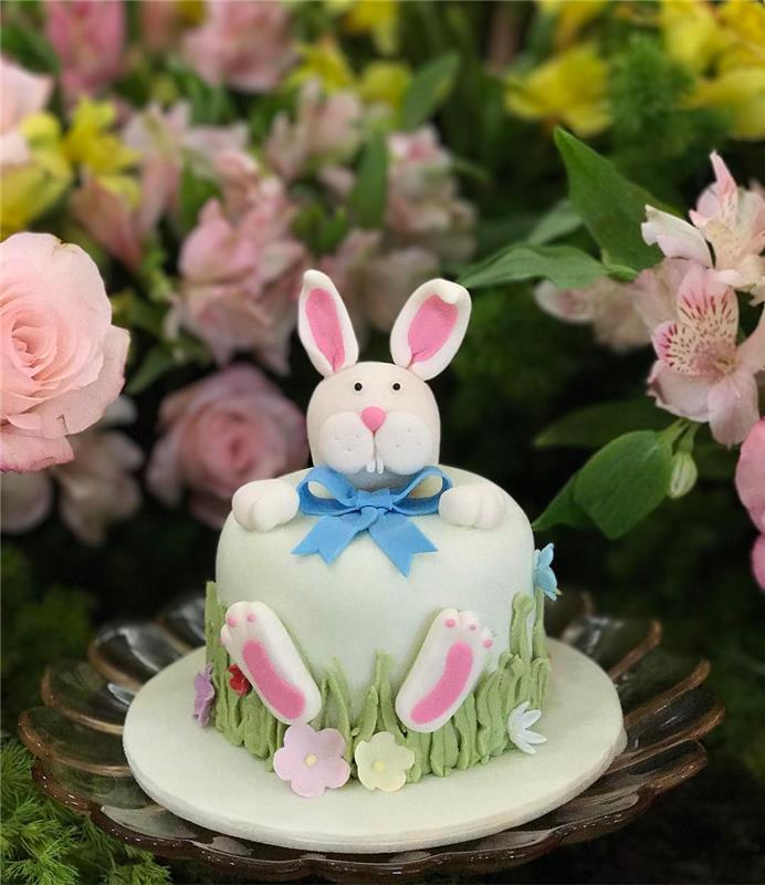 Pääsiäinen käsityöideoita pieni kakku pääsiäiseksi