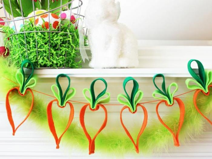 Pääsiäinen garland tinker kestävän elämisen tinker porkkana