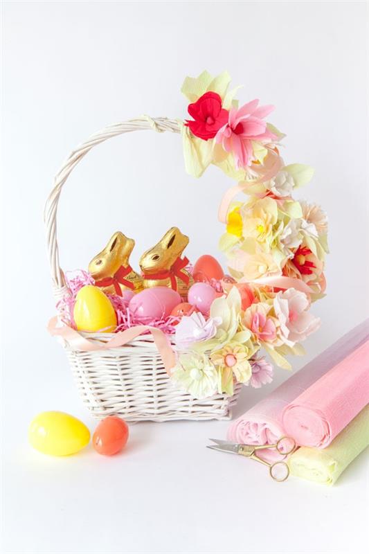 Tinker -pääsiäiskorit - luovia ideoita, juhlavinkkejä ja erittäin helppoja ohjeita kukkien tekemiseen