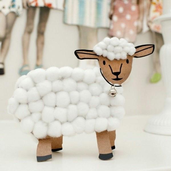 Tinker pääsiäislammas - ympäristöystävällisiä ideoita ja erittäin helppoja ohjeita lamm deko kaunis