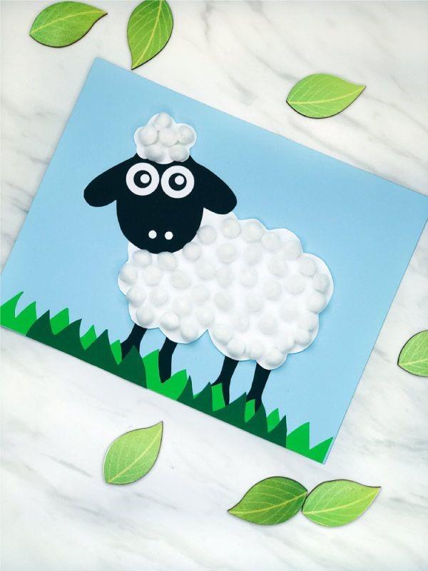 Tinker pääsiäislammas - ympäristöystävällisiä ideoita ja erittäin helppoja ohjeita lamm schaf bild lapset