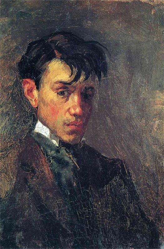 Pablo Picasson omakuva 1896