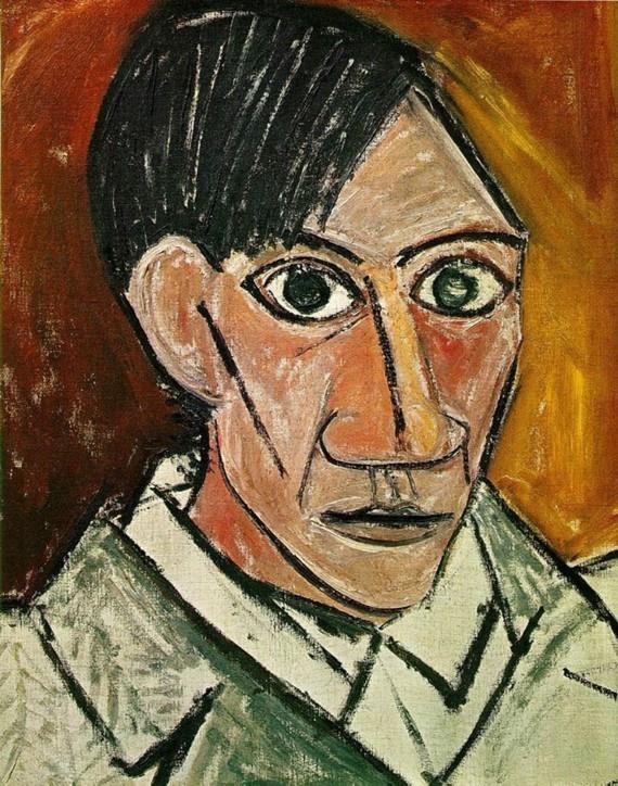 Pablo Picasson omakuva 1907