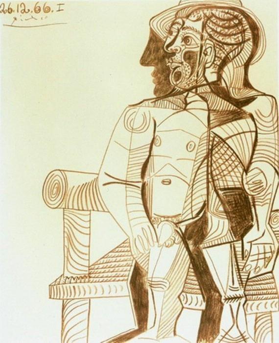 Pablo Picasson omakuva 1966