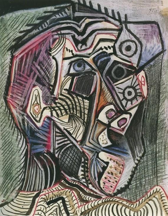 Pablo Picasson omakuva 1972 28. kesäkuuta