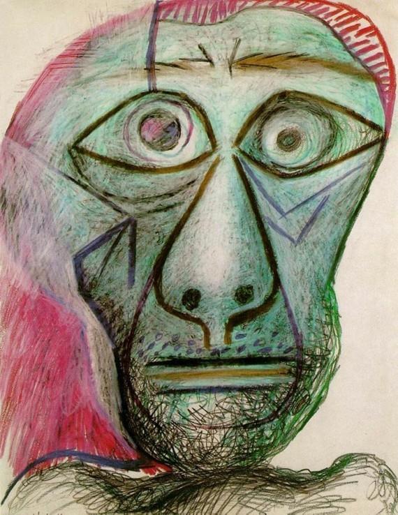 Pablo Picasson omakuva 1972 30. kesäkuuta