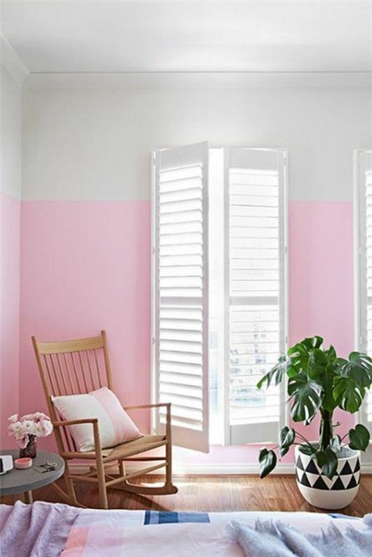 Pastelliseinävärit väripaletti värisuunnittelu seinäkoriste ikkuna tuoli