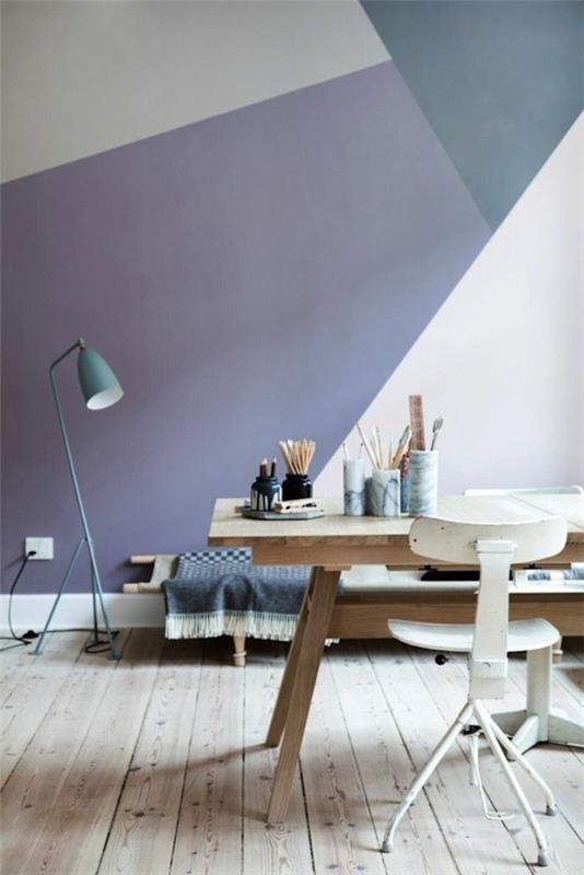 Seinävärit väripaletti pastelliväri suunnittelu seinäkoriste