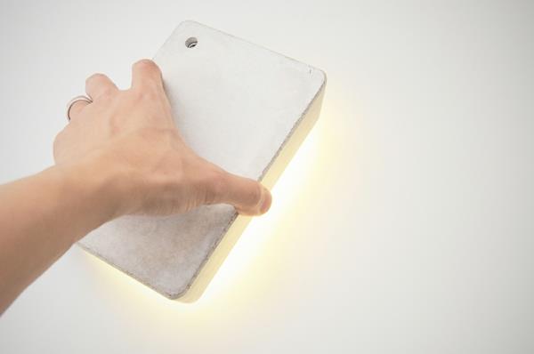 Riippuvalaisin Concrete Brick Lamp suunnittelijavalaisin