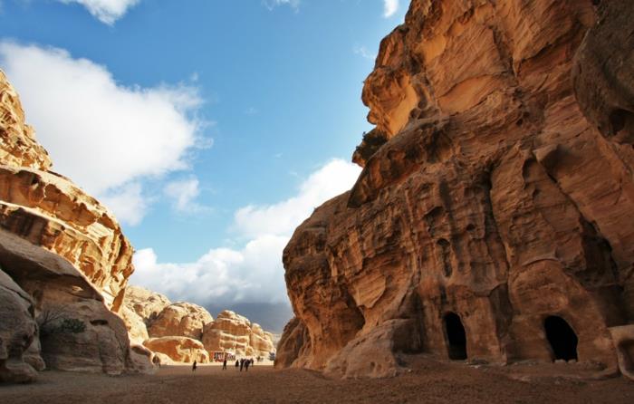 Petra Jordanian pääkaupunki Jordanian Petra