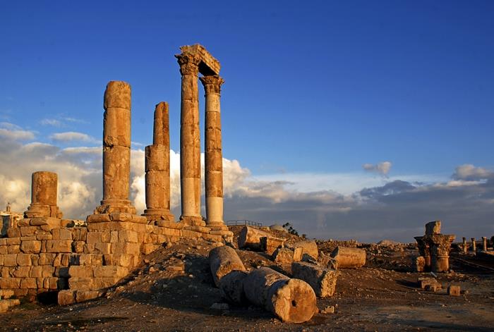Petra Jordanian pääkaupunki Jordanian roomalainen amman