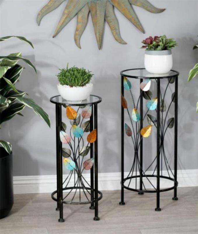 Kasvien stand upcycling ideoita kulma glitter