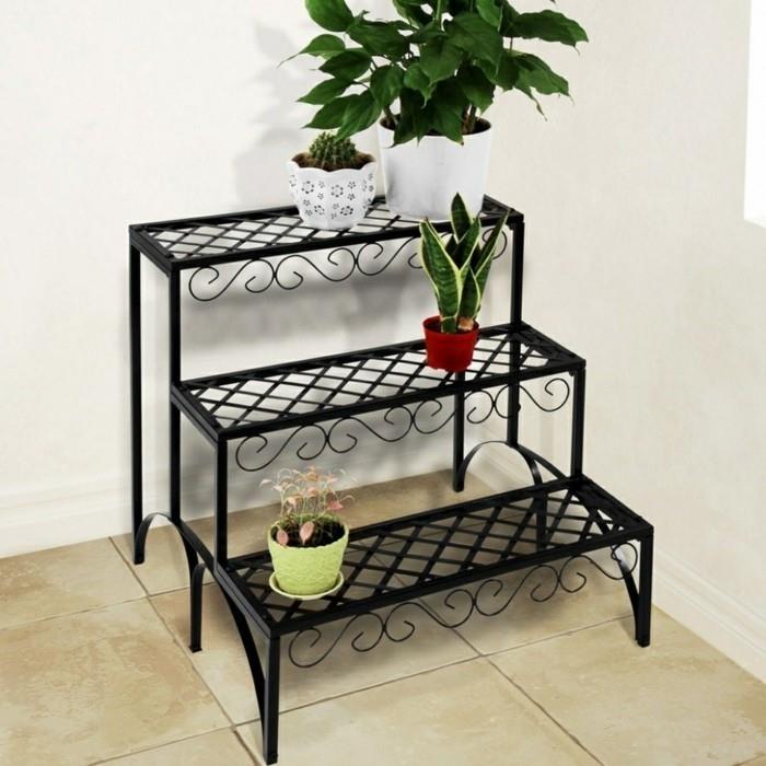 Plant stand upcycling ideoita oldschool