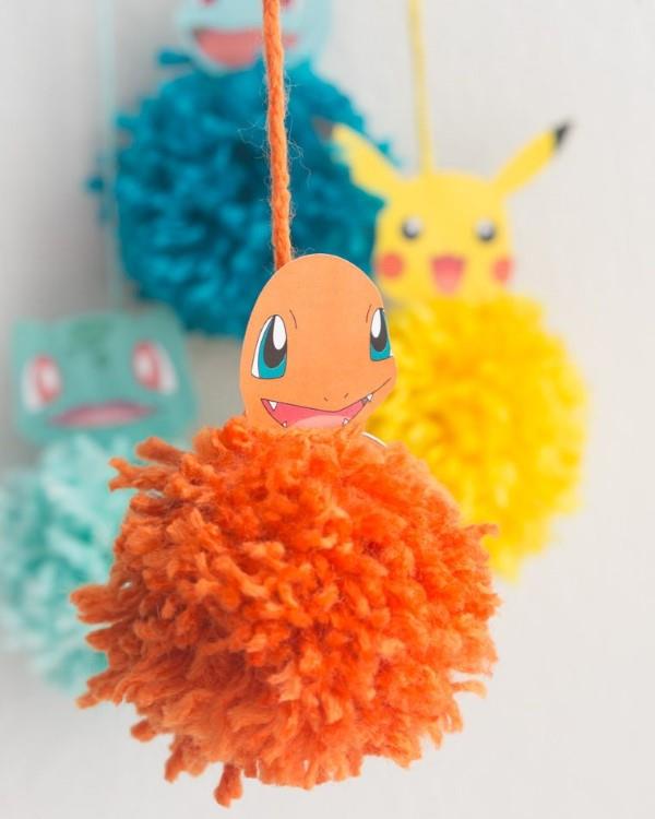 Pokemonien tekeminen lasten kanssa - upeita ideoita ja käsityöohjeita pokemon -koristeiden pompomeille