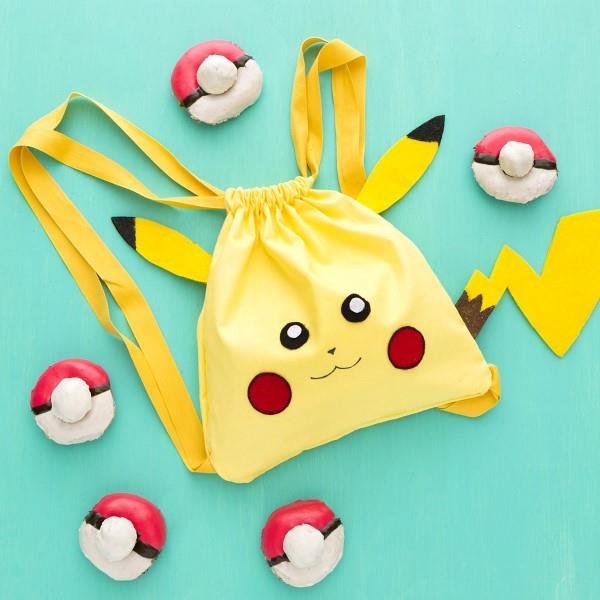 Pokemon tinker lasten kanssa - upeita ideoita ja käsityöohjeita koululaukku pikachu