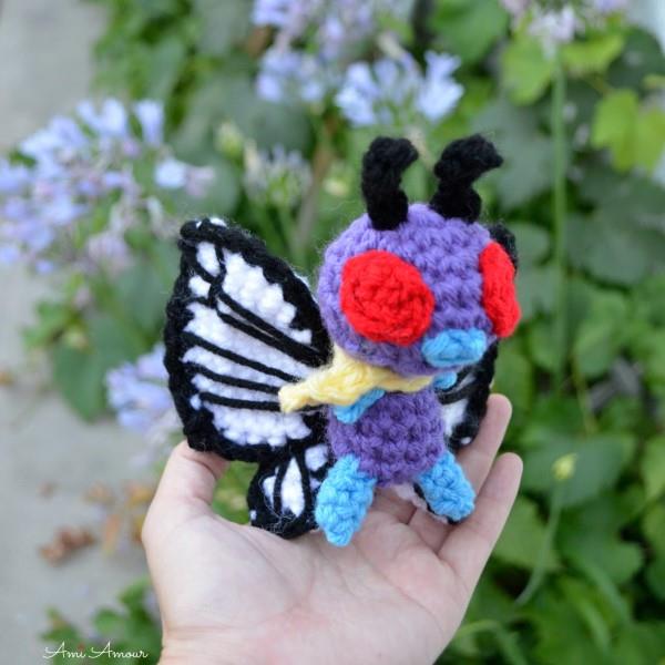 Pokemonien tekeminen lasten kanssa - upeita ideoita ja käsityöohjeita smettbo amigurumi butterfly