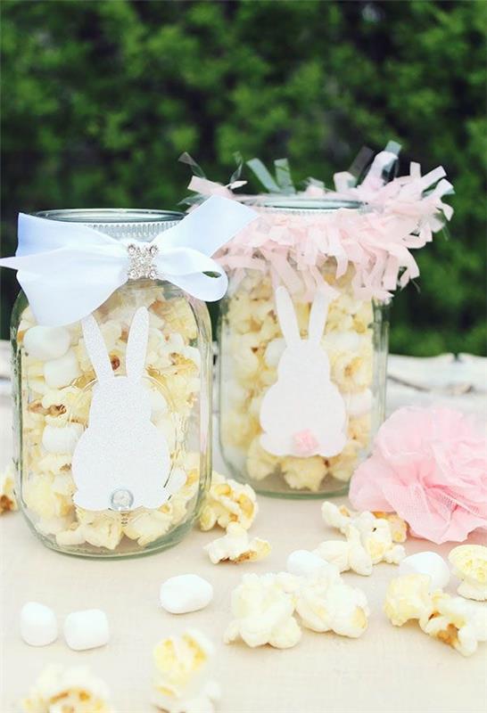 Popcorn lasissa - upeat pääsiäiskoristeet