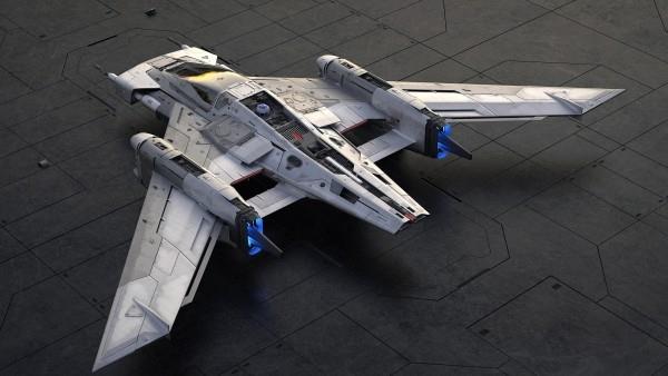 Porsche ja Lucasfilm suunnittelevat Star Wars -avaruusaluksen futuristisen ja scifi -avaruusaluksen pegasuksen