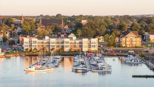 Prinssi Edward Island Kanada kaukaa nähtynä