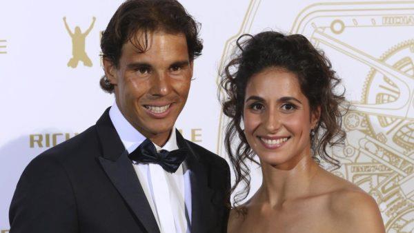 Rafael Nadal tyttöystävänsä kanssa