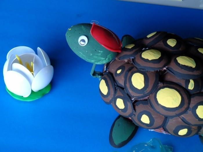 Käsityön kierrätys muovikupilla PET-pullojen kokoa