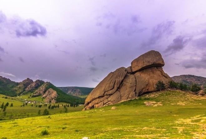 Matkakohteet 2019 Famous Turtle Rocks Great Landscape Mongolia