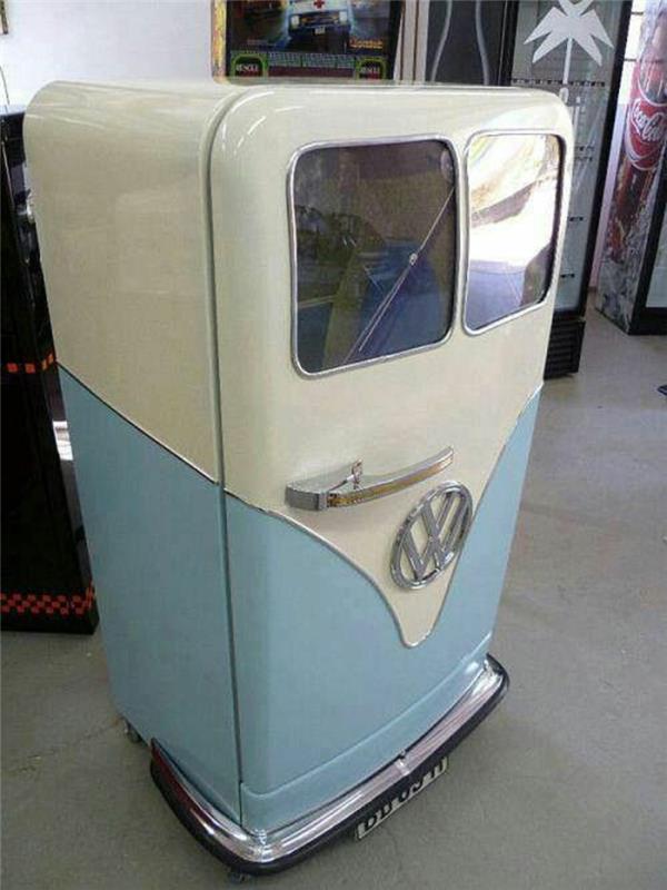 Retro -jääkaapit DIY jääkaappi Volkswagen