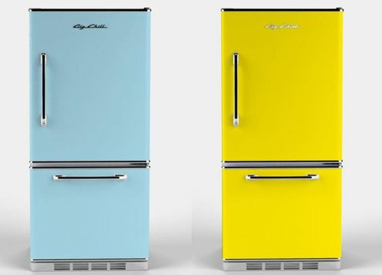 Retro jääkaapit minttu vihreä keittiökoneet vintage keittiön suunnittelu