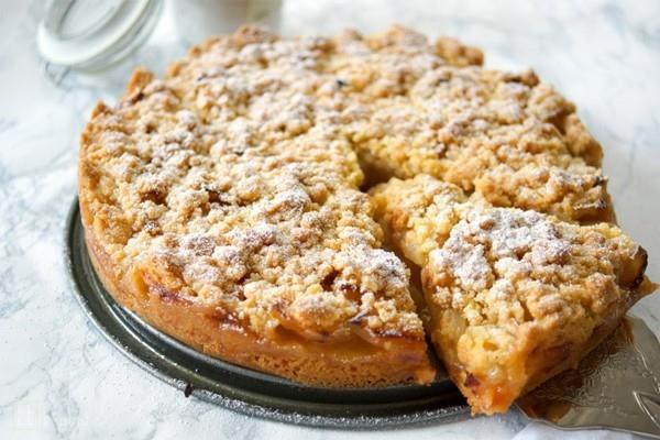 Resepti Apple Crumble Cake Valmista omenamurska