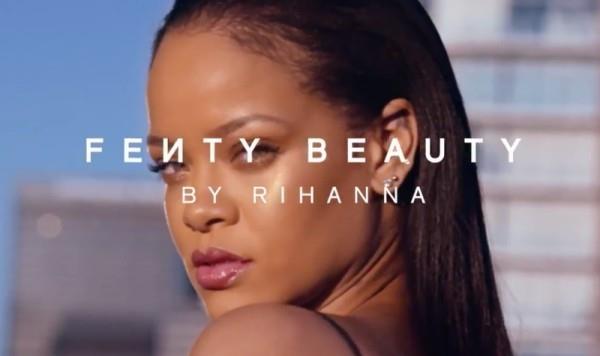 Rihanna Fenty Beauty hänen kosmetiikkamerkkinsä tavaramerkkinsä