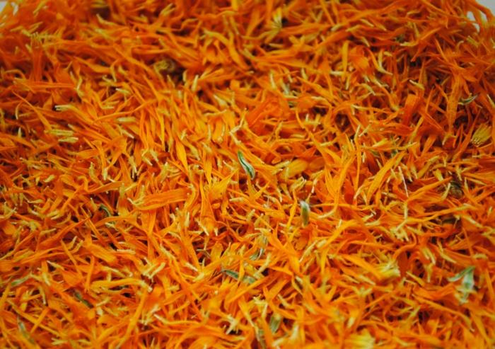 Marigold kuivatut kukat