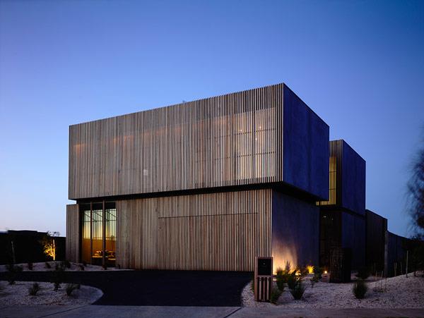 Vankka rannikkoalue Australiassa moderni arkkitehtuuri