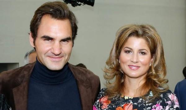 Roger Federer ja Mirka ovat onnellinen pari