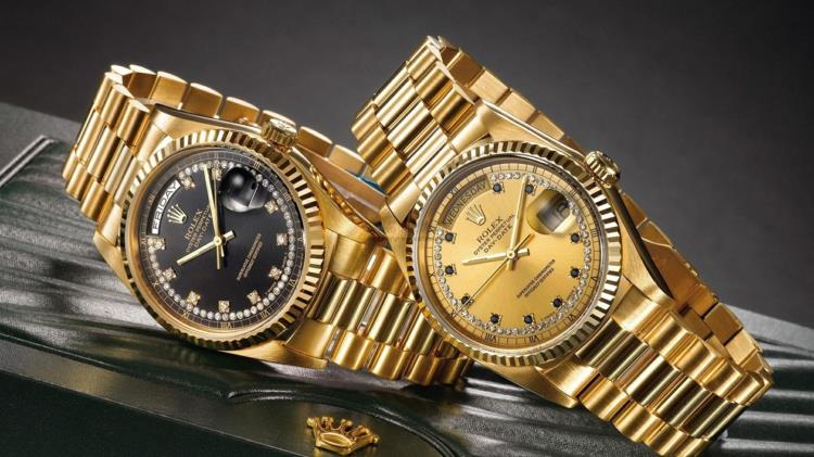 Rolex rannekellot kultaa hyviä kellomerkkejä