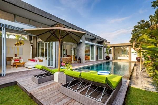 Romanttinen lomakohde Euroopan ulkopuolella Villa Bamboo Bali Indonesia