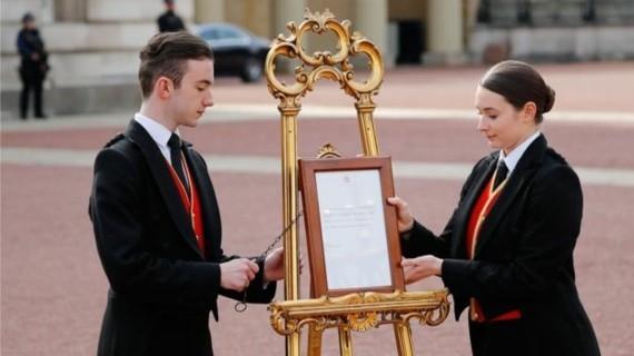 Kuninkaallinen vauvaprinssi Harry Meghan Markle Buckinghamin palatsi