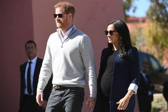 Kuninkaallinen vauva prinssi Harry Meghan Markle raskaus