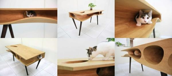 Ruan Hao CATable suunnittelija ruokapöydät kissoille suunnittelupöytä