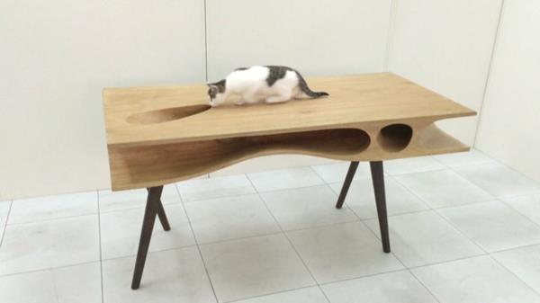 Ruan Hao CATable kissa suunnittelija pöytä suunnittelija ruokapöydät