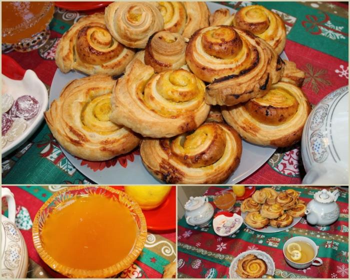 Venäjän joulu joulu Venäjällä joulukuusi festltafel kurpitsa