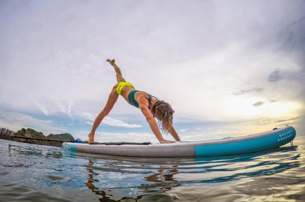 SUP Jooga Vinkkejä Paddleboard Yoga Asanas