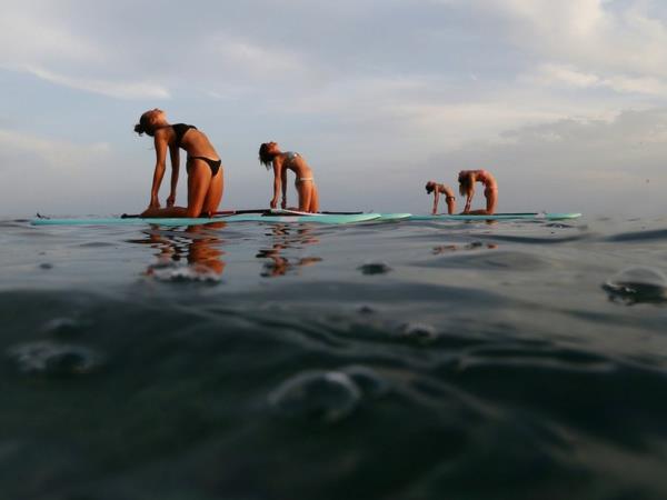 SUP -jooga vinkkejä paddleboard -joogaharjoituksiin