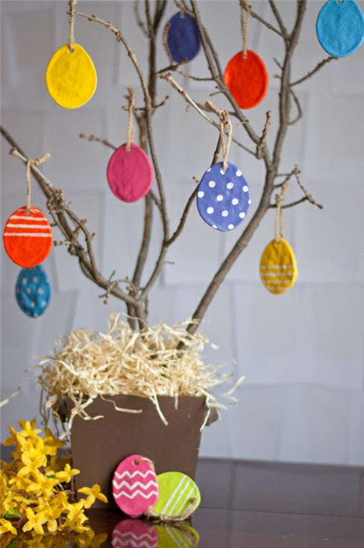 Suola taikina pääsiäisen tinker ideoita lasten kanssa pääsiäisen pääsiäisenä