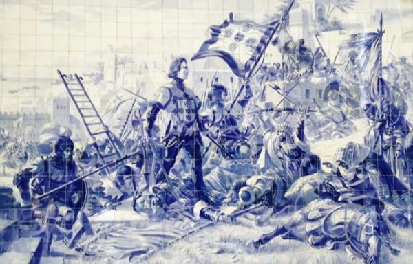 Sao Bento Portugalin mosaiikkilaattojen historia azulejo