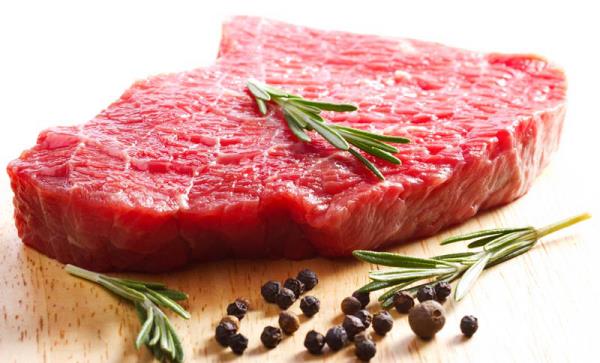 Täyttää sinut terveenä himoa vastaan ​​tuoretta lihaa, hyvä pala grillaukseen tai ruoanlaittoon