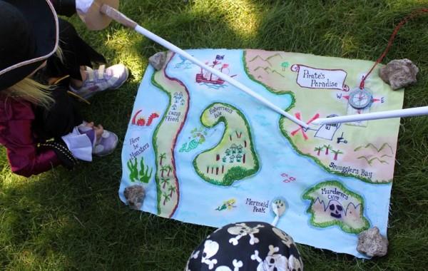 Tinker aarrekartta - luovia ideoita seuraavalle merirosvojuhlakartalle isot lastenjuhlat