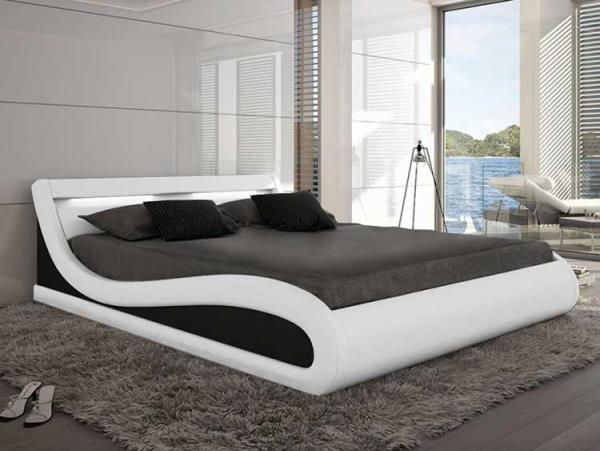 Makuuhuone ideoita futuristinen muotoilu