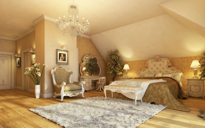 Makuuhuoneideoita viktoriaaniseen tyyliin